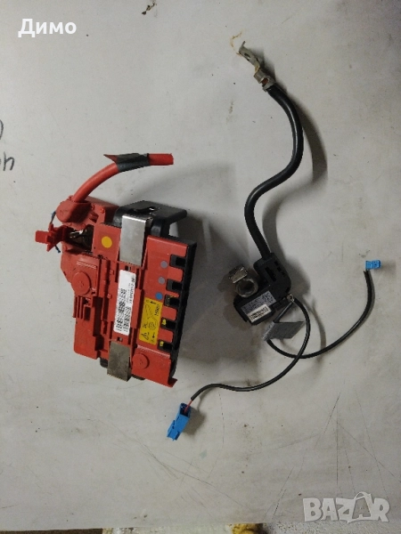 плюсов кабел платка Акомулатор бмв е90 е91 bmw e90 e91 , снимка 1