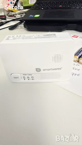 Smartwares FGA-1305 Premium CO детектор за въглероден окис, 85 dB, снимка 1