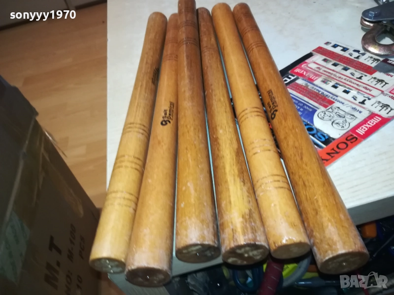 БАМБУКОВИ ДРЪЖКИ ЗА ТЕСЛИ 15ЛВ ЗА БРОЙ 1710251312, снимка 1