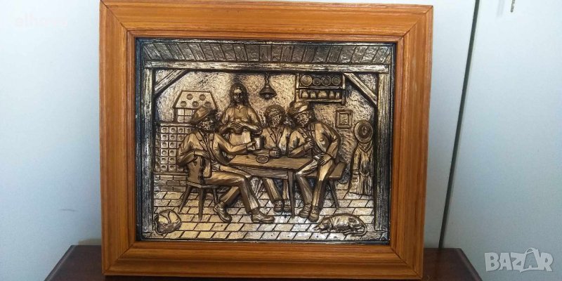 Картина в дървена рамка 35.5х30, снимка 1