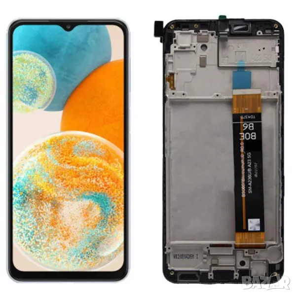 Дисплей за Samsung Galaxy A23, 5G, A236, тъч скрийн, с рамка, екран, тъчскрийн, A23, A236, A236B, снимка 1