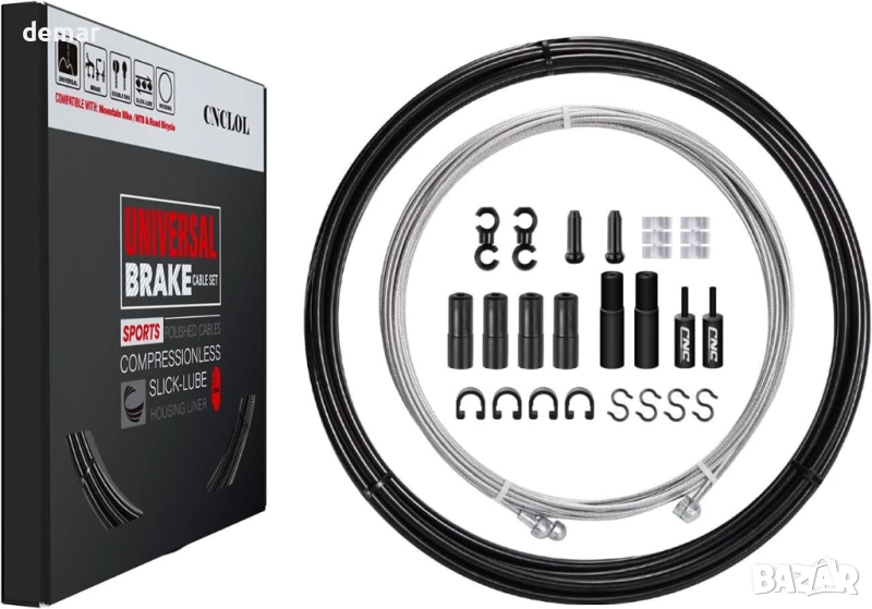 Комплект универсални кабели за спирачки за велосипеди CNCLOL, снимка 1