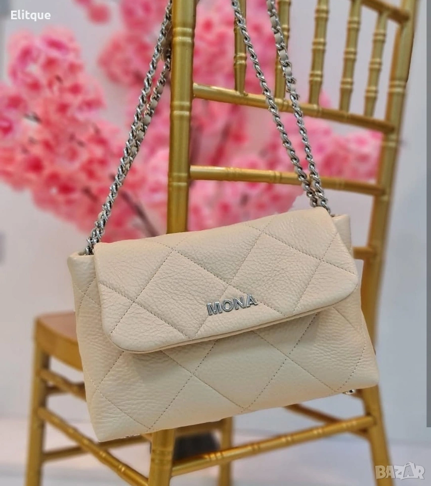 чанта MONA ➡️34cm⬆️24cm, снимка 1