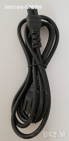 Захранващ кабел за адаптер Мики Маус за лаптоп  3 пина (тройка) 1.80м., снимка 1