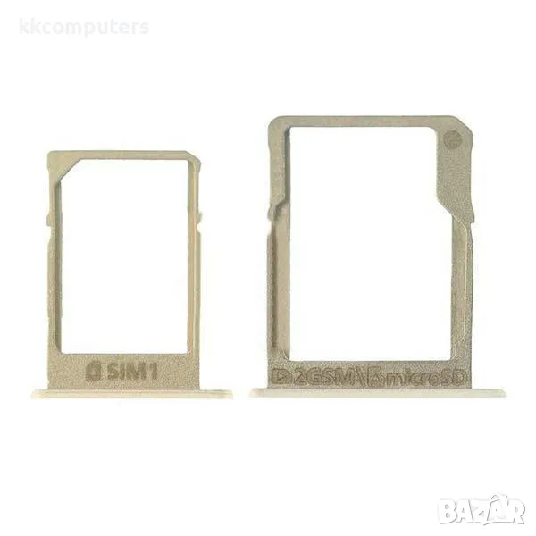 SIM MMC (комплект) държач за Samsung A3 A300f / A5 A500f / A7 A700f Баркод : 112554, снимка 1