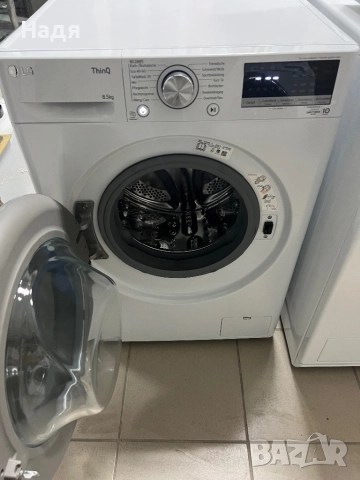 Пералня LG -ThinQ-8,5 кг,модел:F2V7SLIM8E, снимка 3 - Перални - 52536624