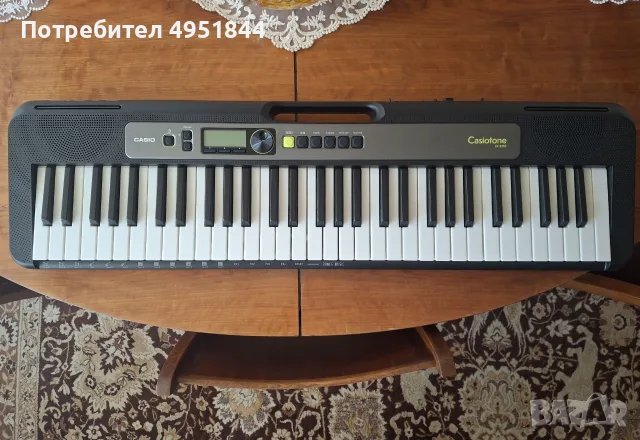 Синтезатор Casio LK-S250 със система за самостоятелно учене, снимка 1 - Синтезатори - 56116304
