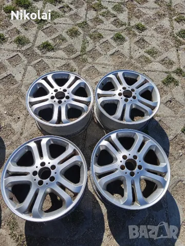 джанти за Мерцедес 8J R18 ET60 5x112 с отвор 66,5мм , снимка 1