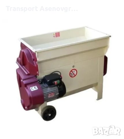 Мелене на грозде на място с отделяне на чепките