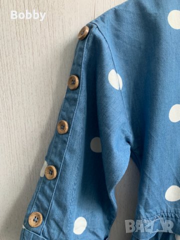 Дънкова рокля George 8-9 години, снимка 2 - Детски рокли и поли - 41447371