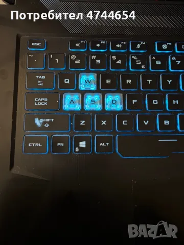 Продавам запазен лаптоп ASUS TUF 17", снимка 11 - Лаптопи за игри - 55873087