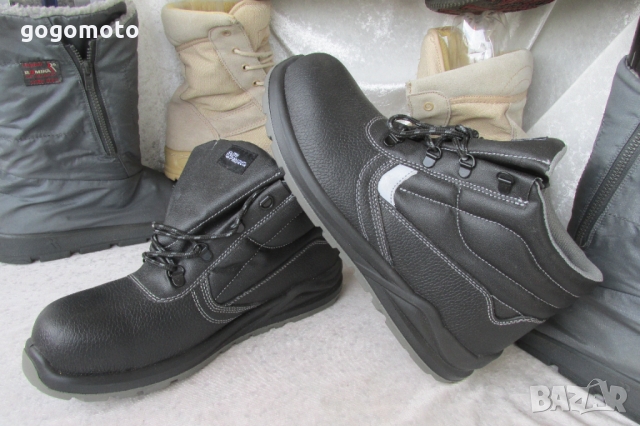 НОВИ ВОДОУСТОЙЧИВИ,професионални работни зимни обувки,боти,44-45,SAFETY my PROJEKT® S3,естеств. КОЖА, снимка 2 - Мъжки боти - 36081180