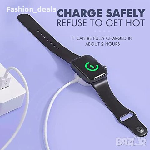 Нов Бърз безжичен преносим магнитен кабел за безжично зареждане/Apple Watch Series/iWatch, снимка 4 - Друга електроника - 41269181