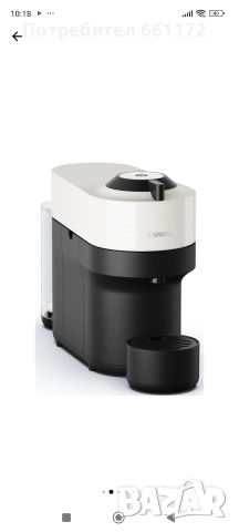 Кафемашина Nespresso vertuo, само изпробвана,нова с кутията!, снимка 4 - Кафемашини - 52589627