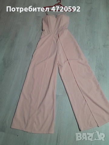 Розов дамски гащеризон размер M