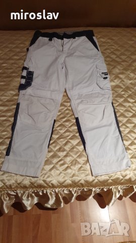 Продавам два модела мъжки бяли работни панталони, снимка 4 - Панталони - 41410925