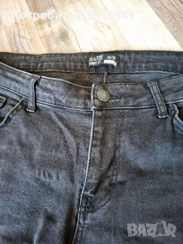 Мъжки черни дънки, снимка 3 - Дънки - 49345751