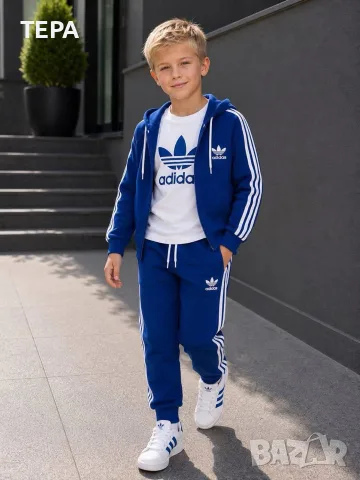 Детски Nike Adidas BOSS спортен екип | Удобство и свобода на движение | Анцуг, снимка 13 - Детски анцузи и суичери - 56123591