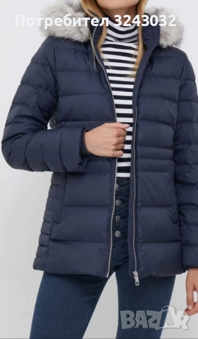 Дамско пухено яке Tommy Hilfiger