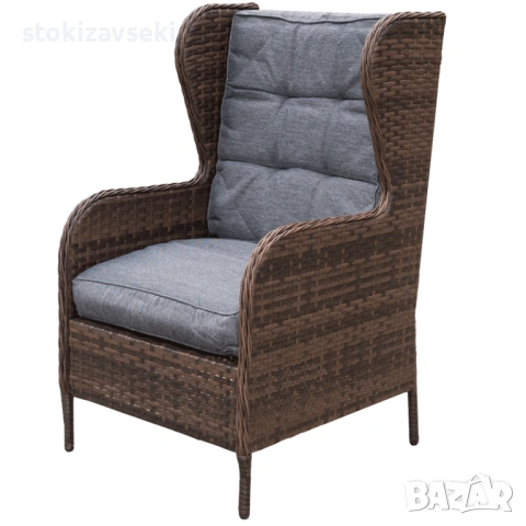 Градински комплект, 4 части, снимка 5 - Градински мебели, декорация  - 53507953