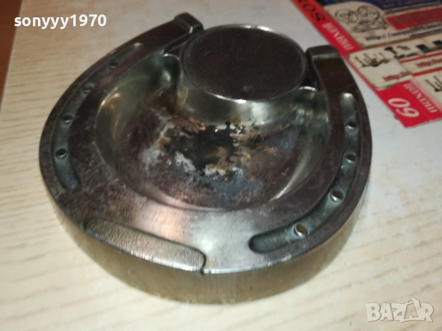 ПОДКОВА-МЕТАЛЕН ПЕПЕЛНИК ОТ ФРАНЦИЯ 0610251519, снимка 14 - Антикварни и старинни предмети - 51962567