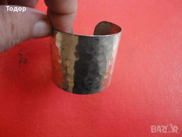 Кована твърда гривна , снимка 7 - Гривни - 52663142