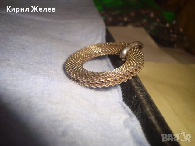 ПОСРЕБРЕН СТАР РЕТРО АРТ МЕДАЛЬОН със СРЕБЪРНА 925 ХАЛКИЧКА ИЗРАБОТЕН от БЛАГОРОДНА СТОМАНА 25981, снимка 7 - Колиета, медальони, синджири - 35950619