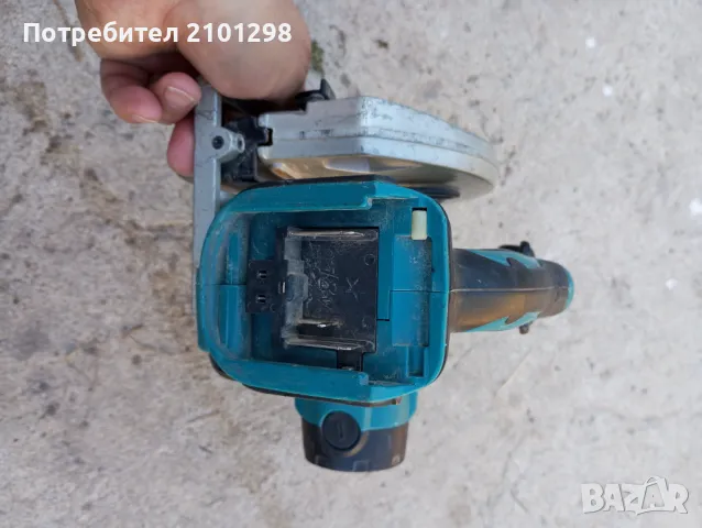 Циркуляр макита на батерии, снимка 5 - Циркуляри - 47921555