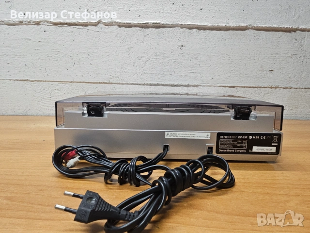 🎶 Denon DP-29F – Fully Automatic Turntable 🎶, снимка 10 - Грамофони - 53772134