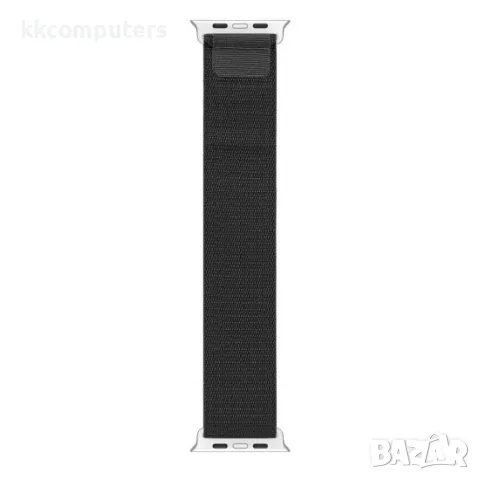 Каишка DUX DUCIS GS band за часовник Apple iWatch 42/44/45/46/49mm, Черна, снимка 2 - Каишки за часовници - 50285870