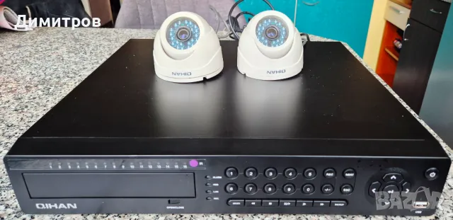 DVR Qihan QH-D8416AM 16-канален + 2 камери, снимка 2 - Комплекти за видеонаблюдение - 44058983