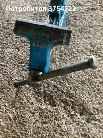 Професионално настолно менгеме Heuer 140 мм, снимка 14 - Менгемета - 50392983