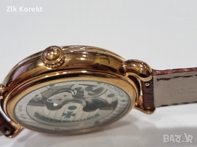 Механичен часовник Vacheron Constantin, снимка 9 - Мъжки - 52276588