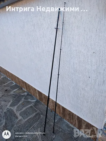 Шаранджийска спод въдица Shimano Tribal TX-A Spod 12ft 5lb и оригинален калъф. , снимка 5 - Въдици - 56131912