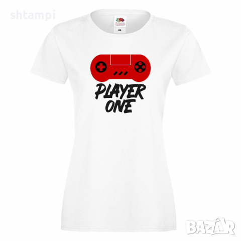 Дамска тениска Player One ver1,Игра,Геймс,Игри, снимка 2 - Тениски - 36191657