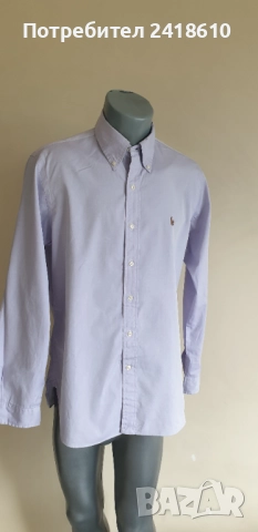 POLO Ralph Lauren Slim Fit  Cotton Mens Size 15 1/2 /39 - M НОВО! ОРИГИНАЛ! Мъжка Риза!, снимка 4 - Ризи - 51483541