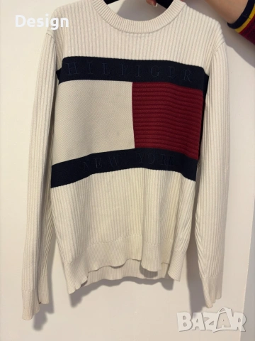 Оригинален пуловер Tommy Hilfiger