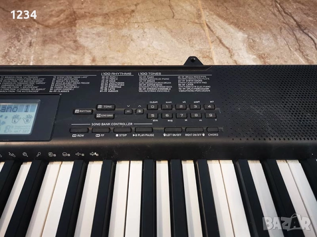 синтезатор клавир пиано CASIO CTK-1150 с 5 октави и плътни клавиши, снимка 7 - Синтезатори - 52058528
