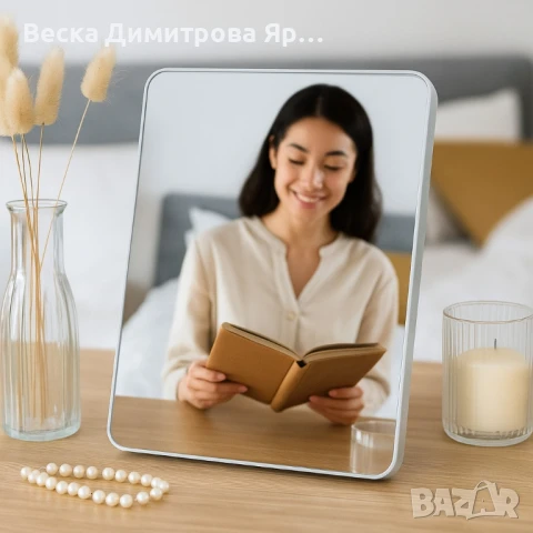 Компактно настолно огледало за перфектна визия навсякъде, снимка 4 - Други стоки за дома - 51322044