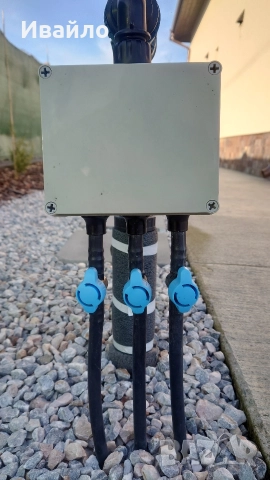 Автоматичен разпределител за вода с 3 изхода, снимка 6 - Напояване - 52653562