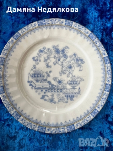 красив синьо-бял сервиз за чай/кафе, снимка 6 - Сервизи - 52106238