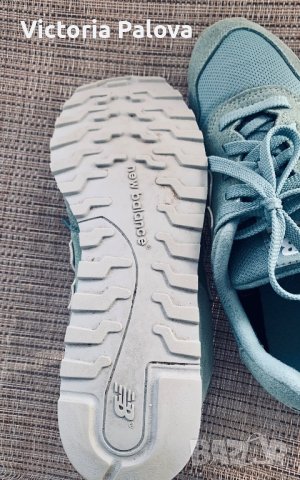 Универсални дамски маратонки NEW BALANCE естествена кожа, снимка 6 - Маратонки - 42649323