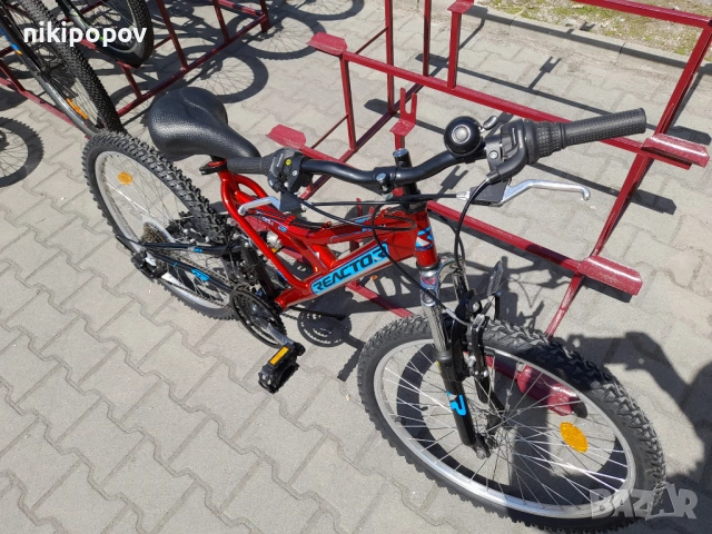 REACTOR Велосипед 24" FREAK червен, снимка 8 - Велосипеди - 53839448