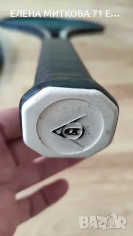 Dunlop Maxpower P50 W.Germany оригинална тенис ракета в кожен калъф/топ състояние, снимка 10 - Тенис - 50294985