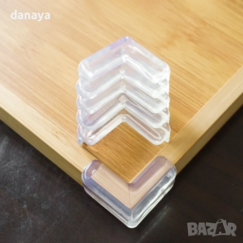 1492 Силиконови предпазители за ъгли 4 броя в комплект, снимка 3 - Други - 52572548