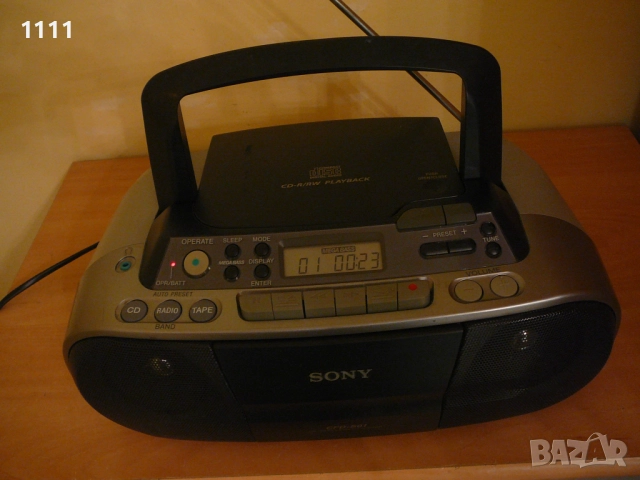 SONY CFD-S01, снимка 4 - Ресийвъри, усилватели, смесителни пултове - 51589545