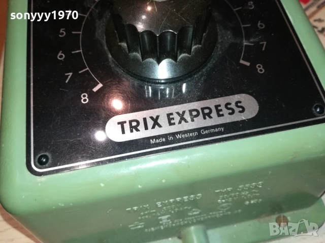TRIX EXPRESS TYP 5599-MADE IN WESTERN GERMANY-ВНОС SWISS 0709251923LCHERY, снимка 12 - Друга електроника - 51635430