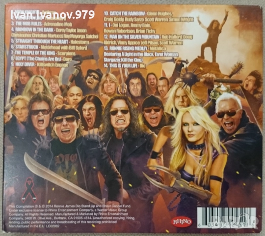 CD (Ronnie James Dio - This Is Your Life), снимка 2 - CD дискове - 52247747