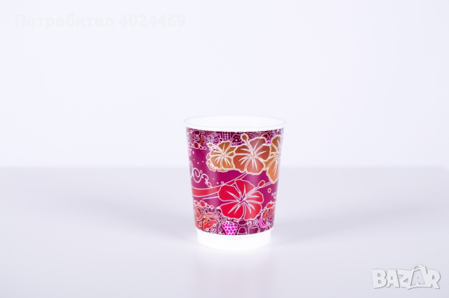 Картонени чаши с лого , снимка 5 - Чаши - 44686999