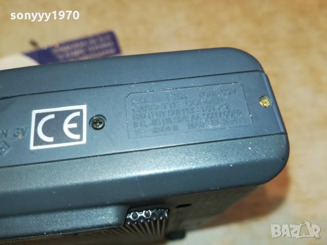 SONY TCM-59V MADE IN JAPAN-ВНОС SWITZERLAND 2710211914, снимка 11 - Радиокасетофони, транзистори - 34604104